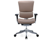 Leather Medium Back Chair
